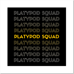Platypod Squad Posters and Art